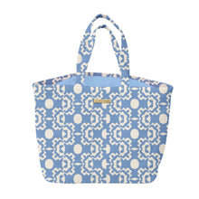 Load image into Gallery viewer, Laura Park Aspen Chambray Terry Beach Tote