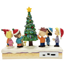 Load image into Gallery viewer, Peanuts Gang Decorating Tree 6017231