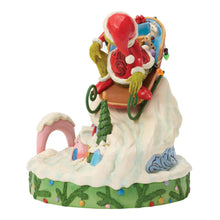 Load image into Gallery viewer, Grinch on Small Sled Figurine 6018956