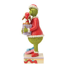 Load image into Gallery viewer, Grinch Holding Gift with Max 6018957