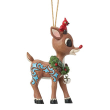 Load image into Gallery viewer, Rudolph with Wreath H/O 6019113