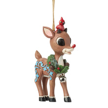 Load image into Gallery viewer, Rudolph with Wreath H/O 6019113