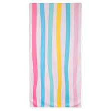 Load image into Gallery viewer, Katydid Reversible Beach Towel Bows