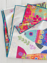 Load image into Gallery viewer, Natural Life Reversible Beach Towel Fish
