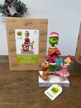 Load image into Gallery viewer, Max and Cindy giving gift to grinch