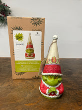 Load image into Gallery viewer, Grinch gnome with clenched hands