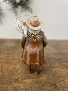 Ornament Western Santa