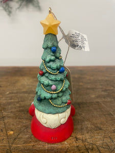 Ornament light up Christmas gnome tree hat