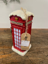 Load image into Gallery viewer, Ornament telephone booth