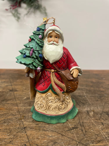 Ornament Santa with toy bag