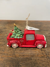 Load image into Gallery viewer, ornament Rudolph in truck with friends