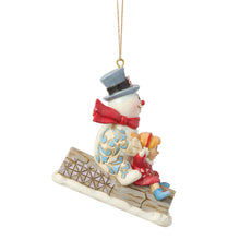 Load image into Gallery viewer, Frosty &amp; Karen in Log Sled H/O
6019167
