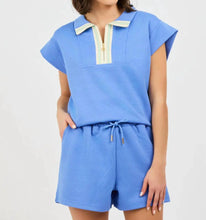 Load image into Gallery viewer, Mary Square Two Piece Porter Set Blue