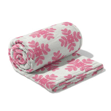Load image into Gallery viewer, Laura Park Brushstrokes Pink Fleece Blanket