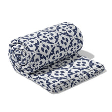 Load image into Gallery viewer, Laura Park Porto Tiles Fleece Blanket