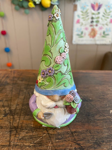 An artist for all seasons gnome — spring