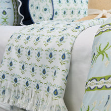 Load image into Gallery viewer, Rosemary White Laura Park Throw Blanket