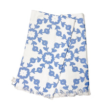 Load image into Gallery viewer, Highlands Chambray Laura Park Throw Blanket