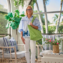 Load image into Gallery viewer, Laura Park Rosemary Meadow Quilted Tote Bag