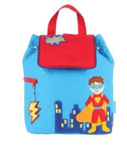Stephen Joseph Quilted Super Hero Backpack