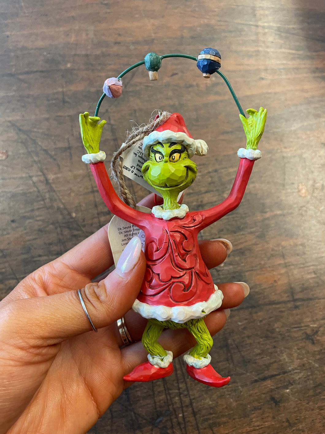 Jim shore grinch ornament