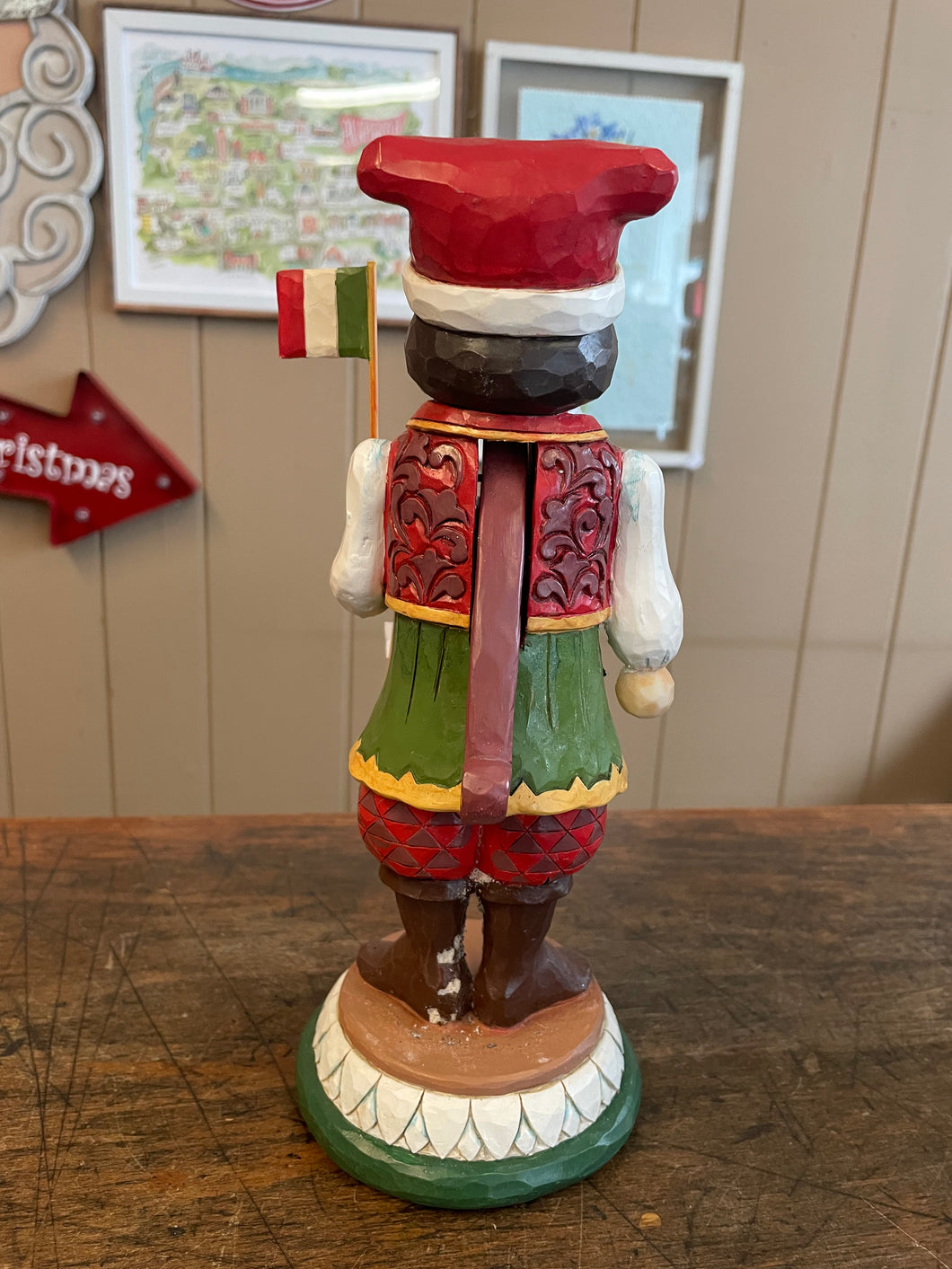 Jim shore one flag, one dream, Italy nutcracker