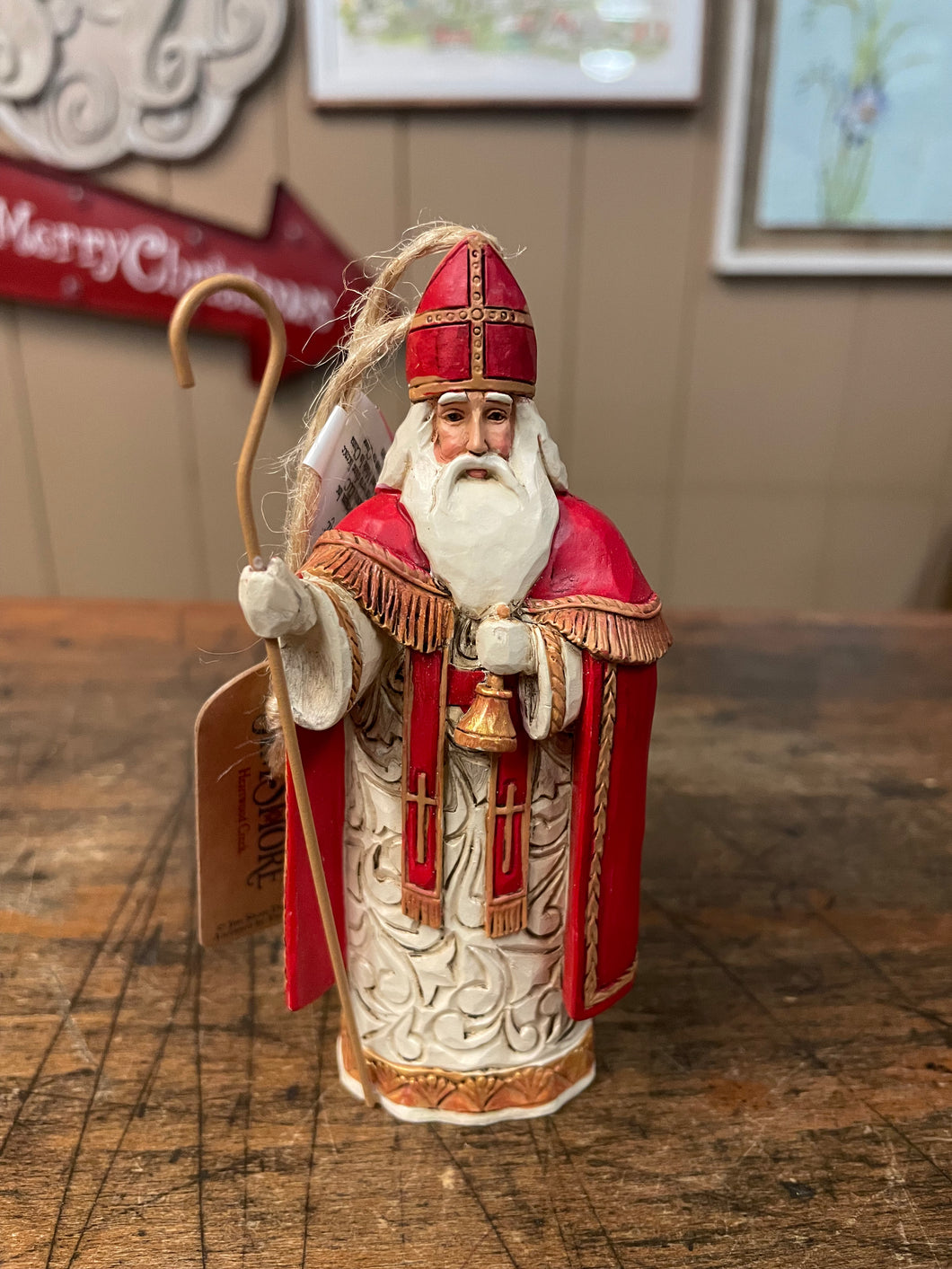 Jim shore, Belgium, Santa ornament