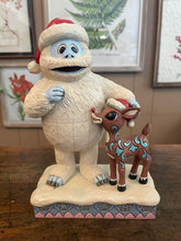 Load image into Gallery viewer, Jim Shore Rudolph with Bumble Christmas Figurine 6006791