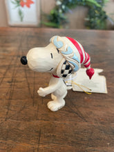 Load image into Gallery viewer, Jim shore Mini Snoopy with red/white cap
