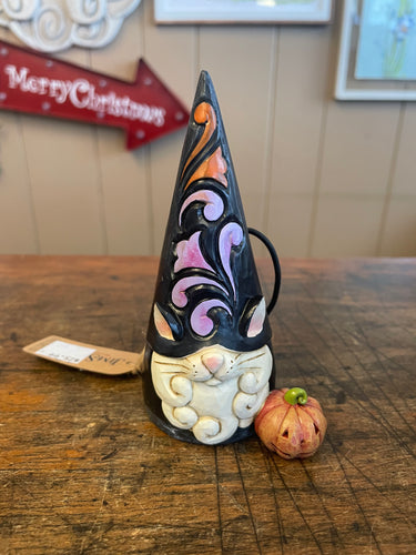 Jim shore “fraidy cat” gnome