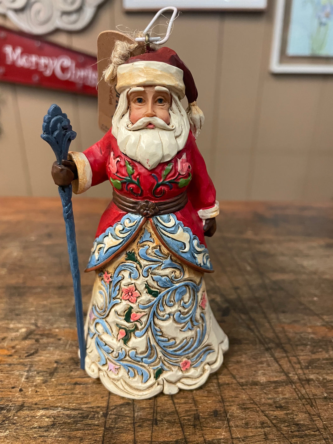 Jim shore, Norway, Santa ornament