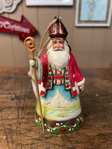 Jim shore, Switzerland, Santa ornament