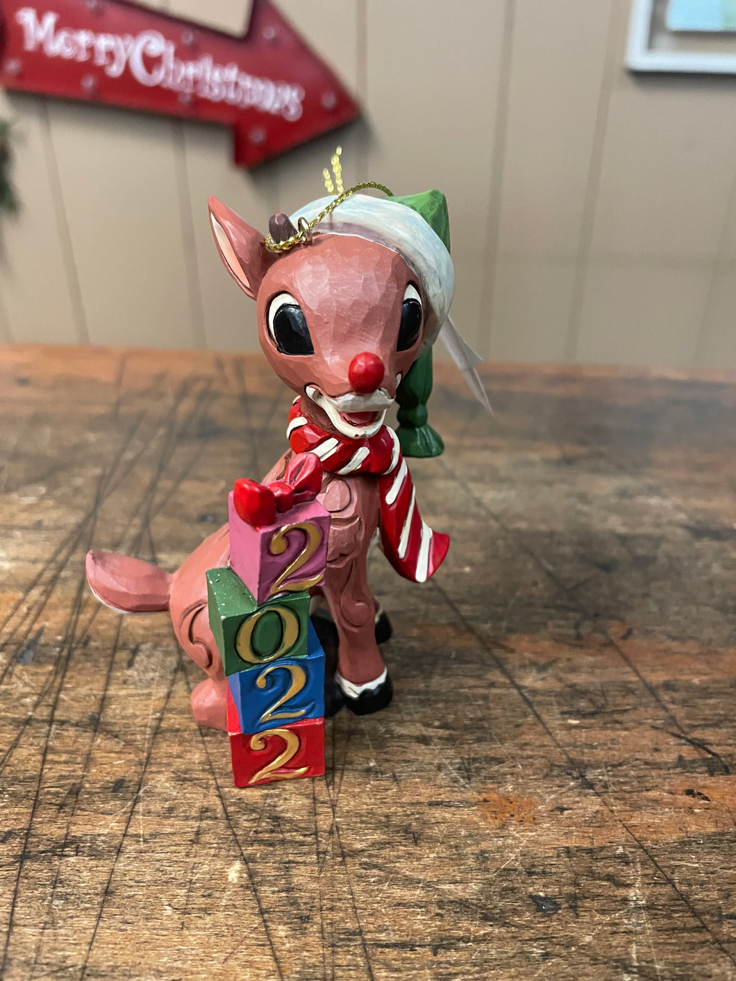Jim shore, 2022 Rudolph ornament