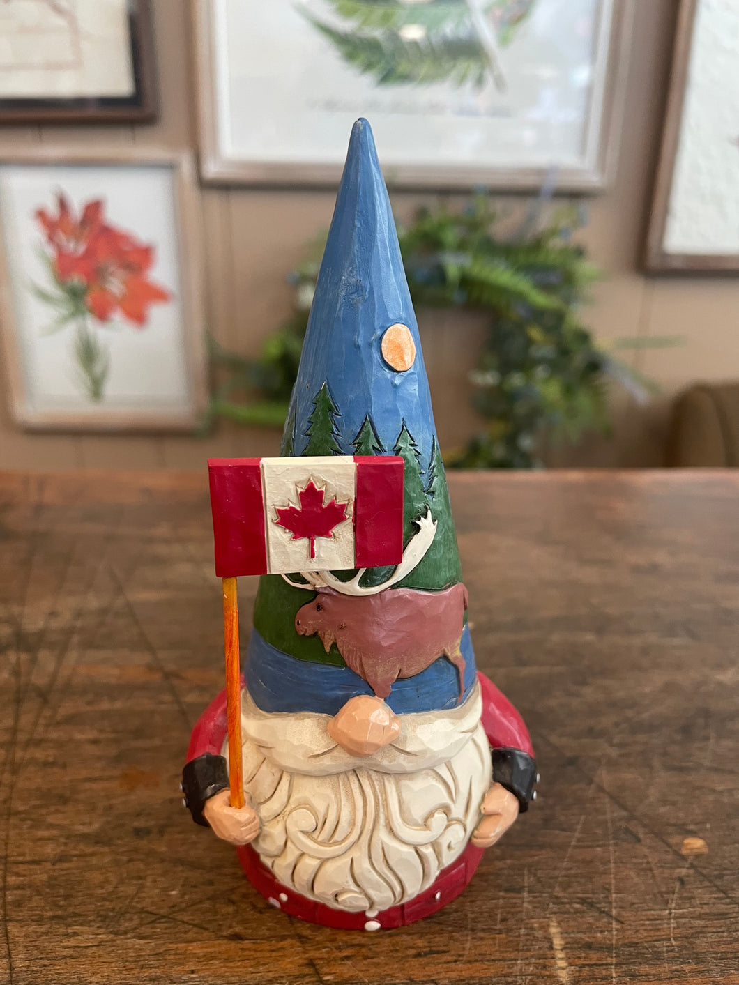 Jim shore Canadian gnome