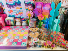 Load image into Gallery viewer, Set of 3 Acrylic Blue Bunny Decor