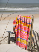 Load image into Gallery viewer, Sayulita Beach Towel Magenta