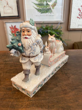 Load image into Gallery viewer, Jim shore Woodland Santa/Animals on Sled