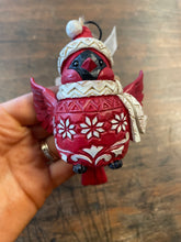 Load image into Gallery viewer, Jim shore cardinal ornament