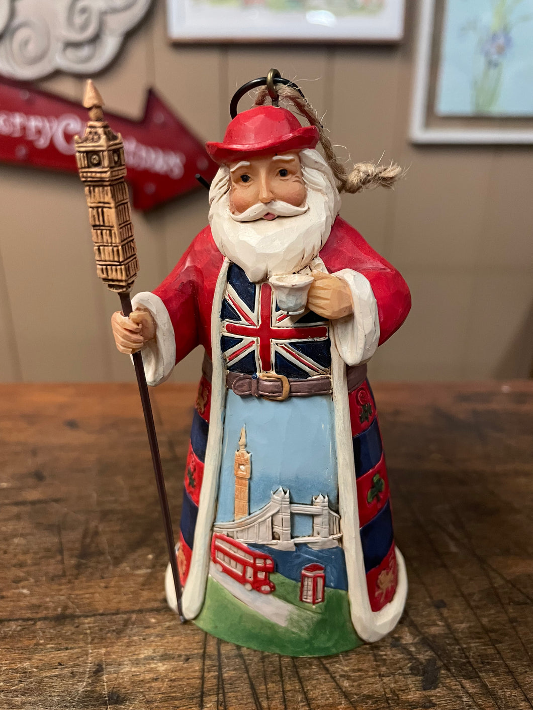 Jim shore, Britain, Santa ornament