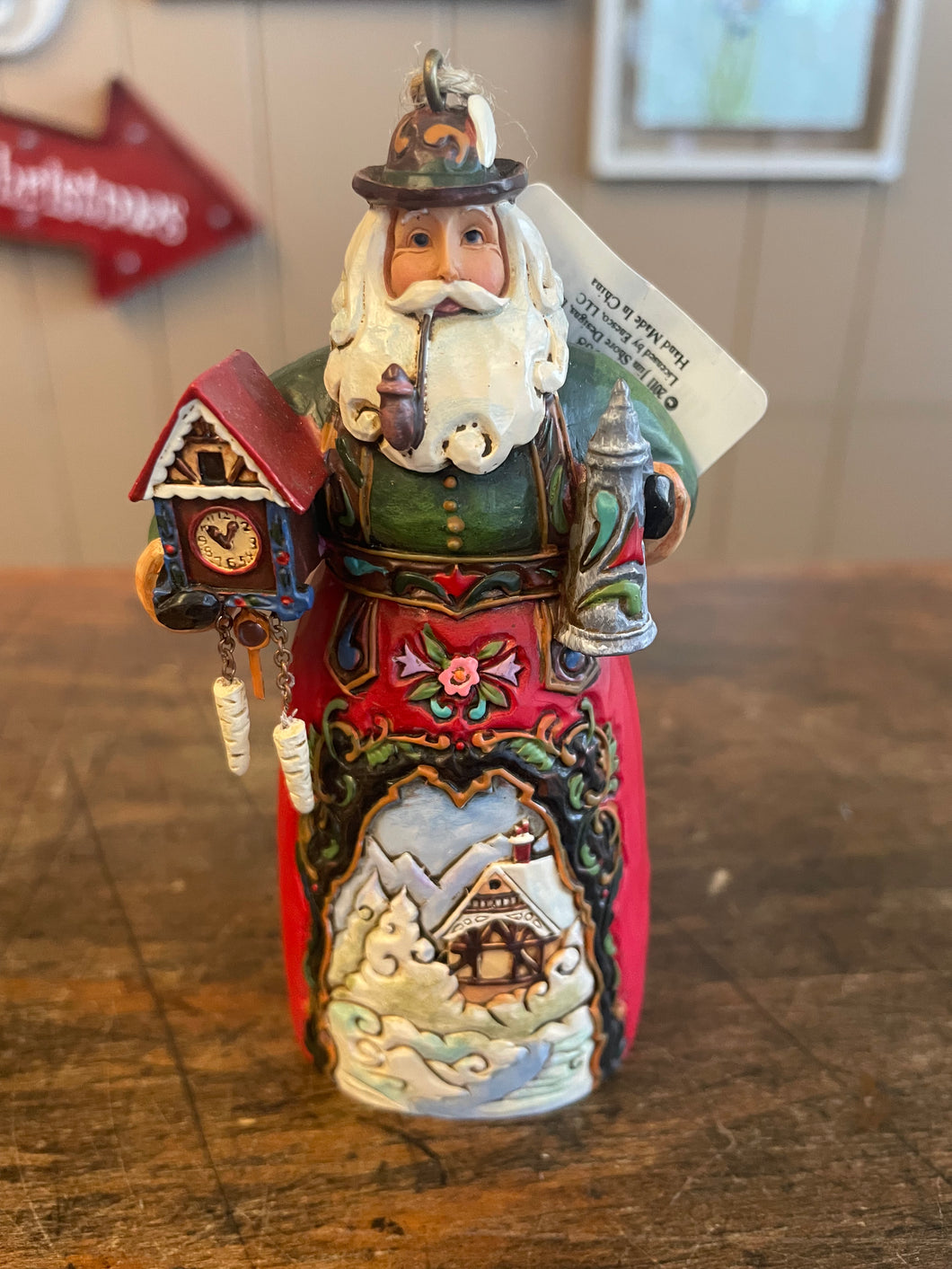 Jim shore, German, Santa ornament