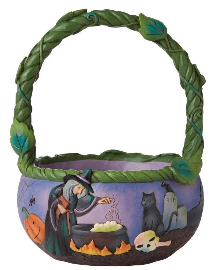 Jim Shore Halloween basket
