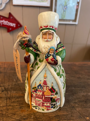 Jim shore Russian Santa