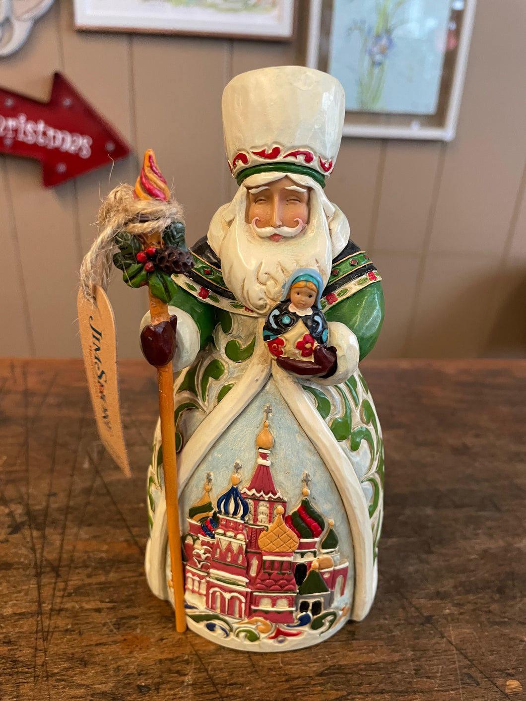 Jim shore Russian Santa