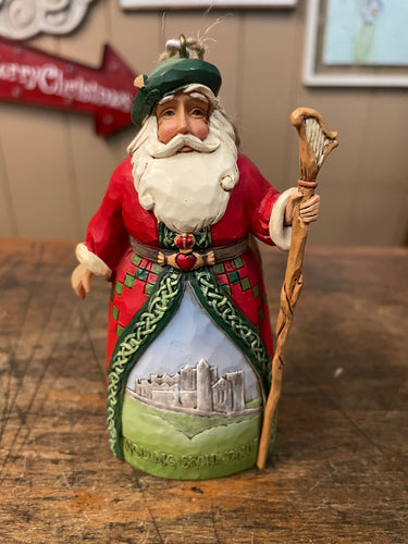 Jim shore, Ireland, Santa ornament