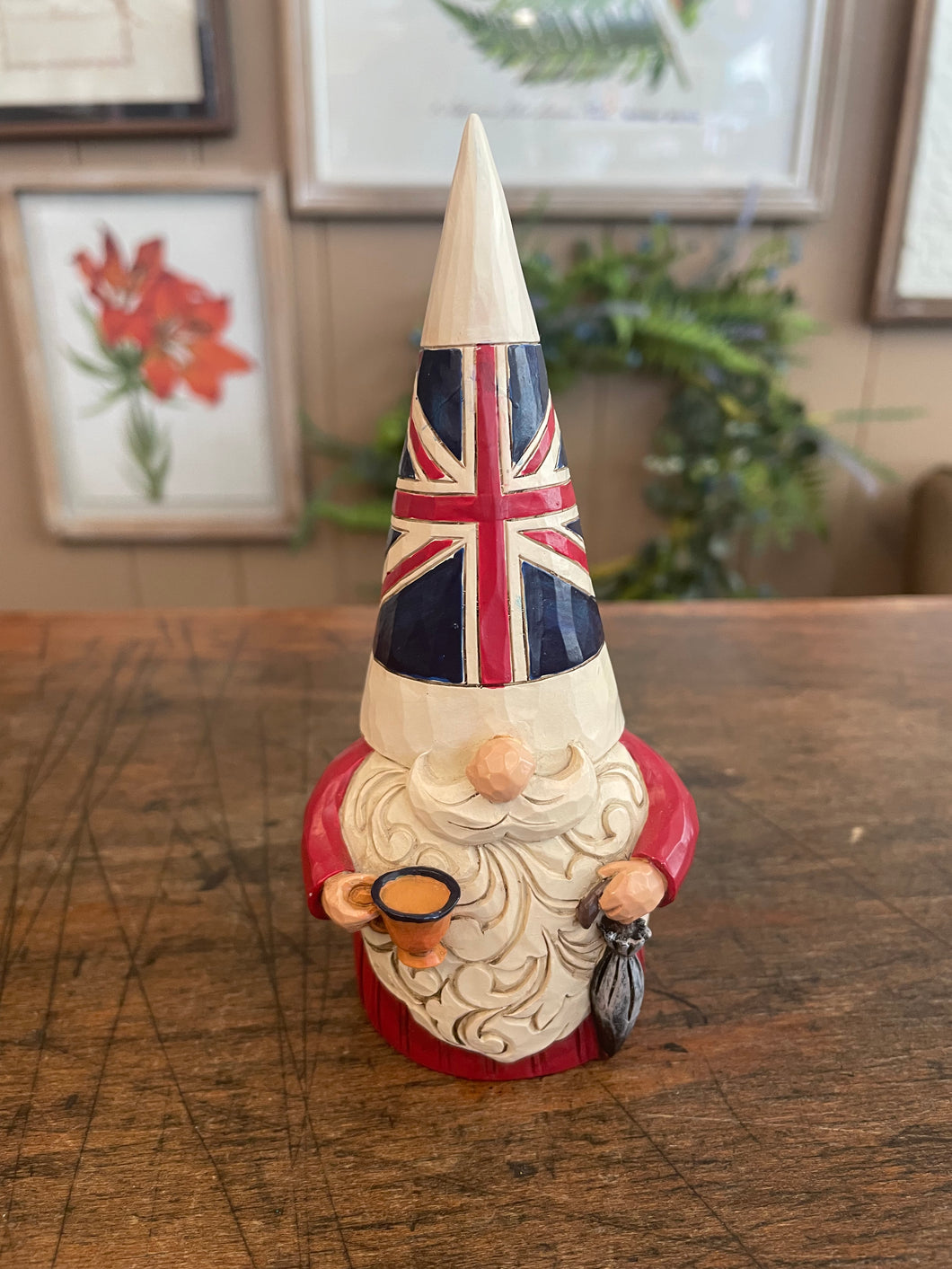 Jim shore British gnome