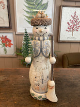 Load image into Gallery viewer, Jim shore Woodland snowman nutcracker