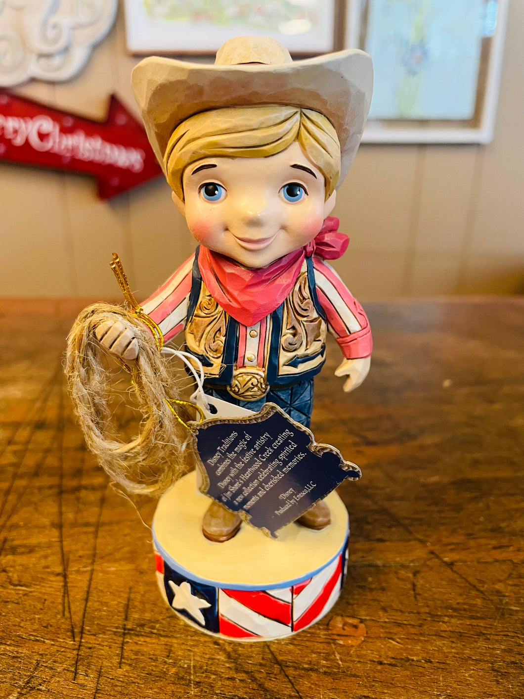 Jim shore, Disney traditions “welcome to America”