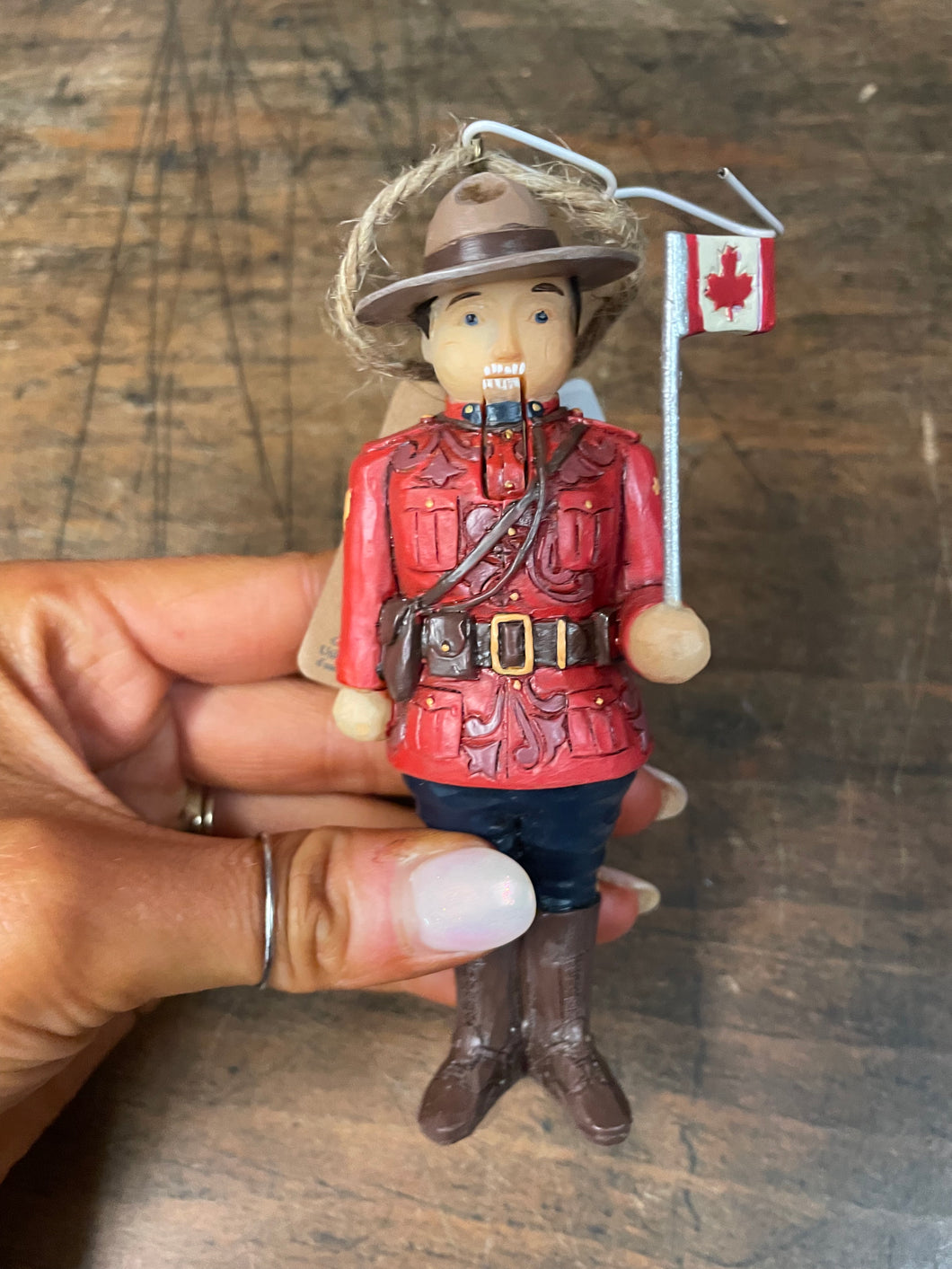 Jim shore Canadian nutcracker ornament