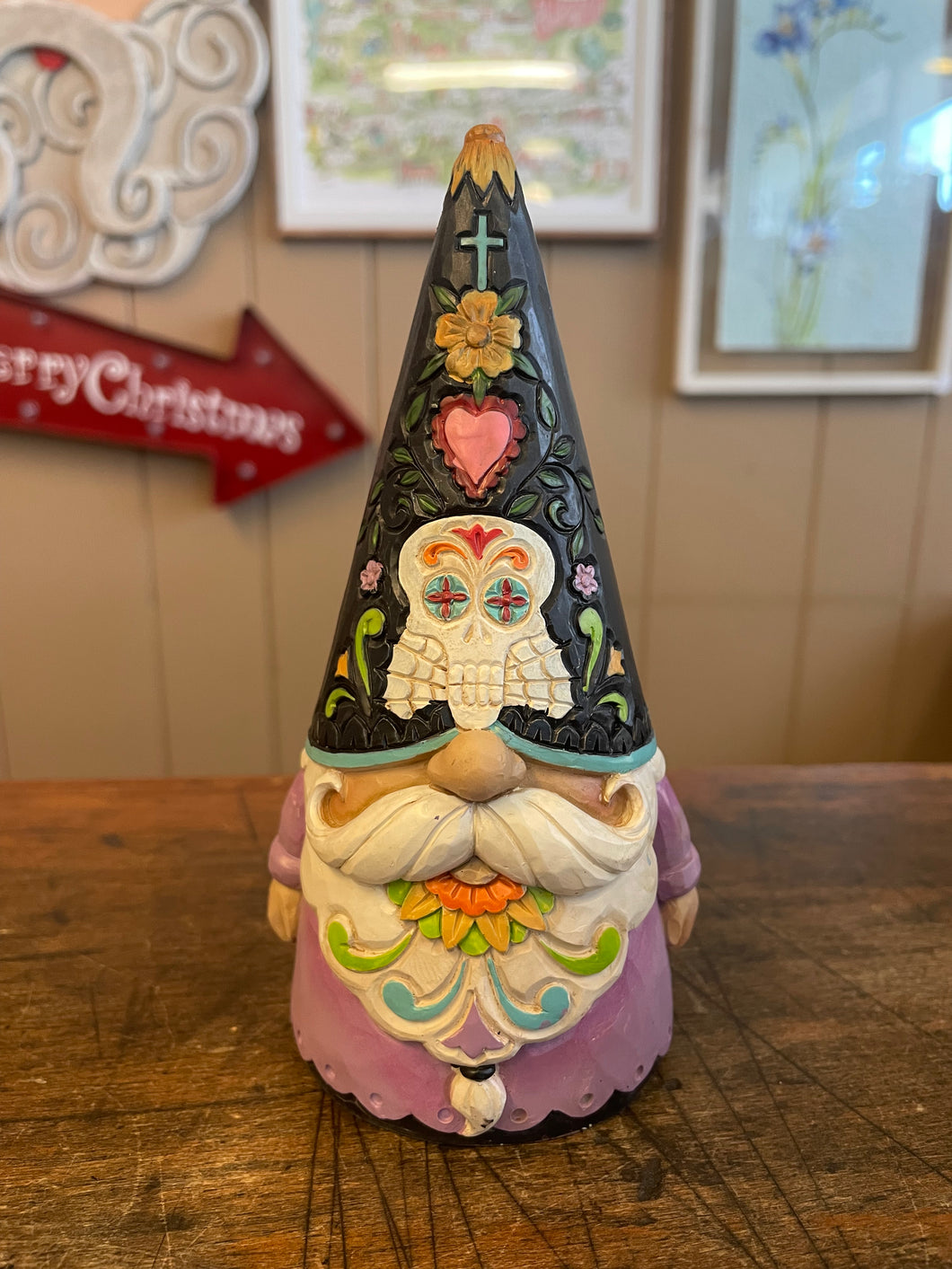 Jim shore “deadicated” gnome