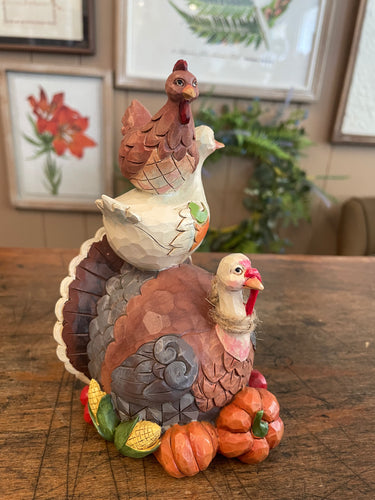 Jim Shore Turducken